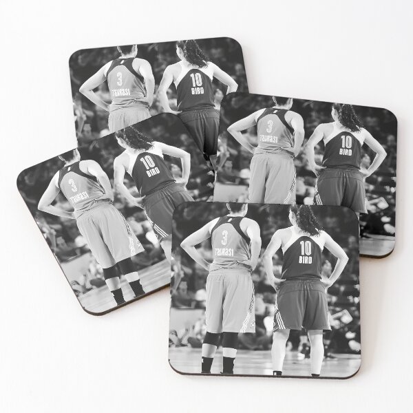 Item preview, Diana Taurasi - Sue Bird - Black  White designed and sold by MeltedKitty.