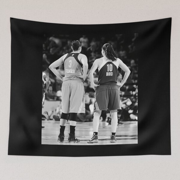 Item preview, Diana Taurasi - Sue Bird - Black  White designed and sold by MeltedKitty.
