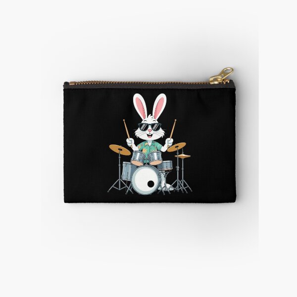 Item preview, Drum Set Player Bunny Men Easter designed and sold by EllenJast.