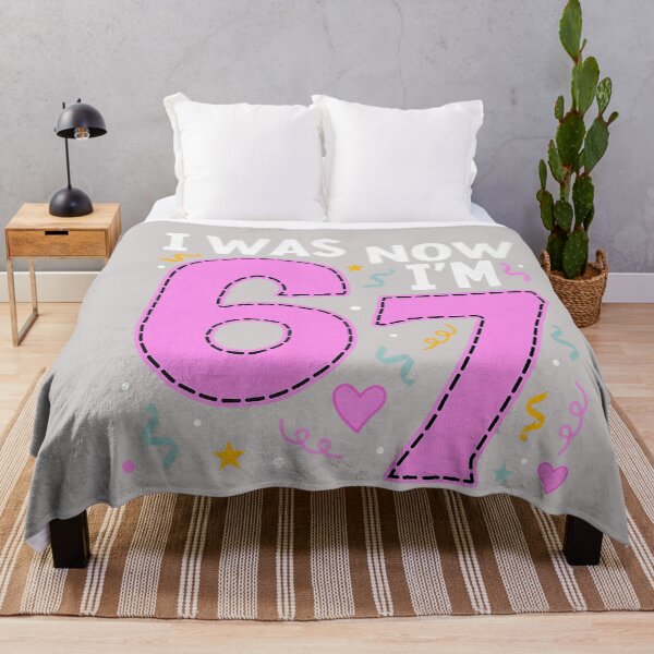 Item preview, 7 Year Old Birthday Girl Shirt - I was 6 Now I'm 7 67 Funny designed and sold by MabelWells.
