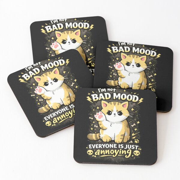 Item preview, Funny Grumpy Cat I'm Not in a Bad Mood Everyone Is Just Annoying Cute Cat Lover designed and sold by CatLovers Studio.
