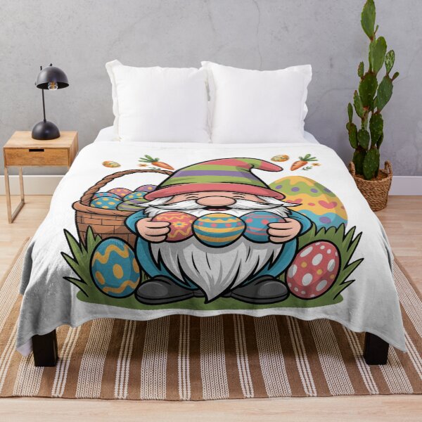 Item preview, Cute Easter Basket Gnome Design designed and sold by QuiteOrbit.