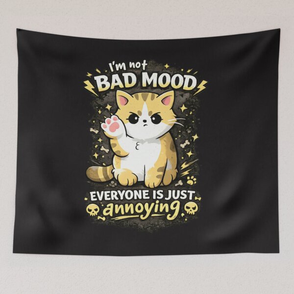 Item preview, Funny Grumpy Cat I'm Not in a Bad Mood Everyone Is Just Annoying Cute Cat Lover designed and sold by CatLovers Studio.