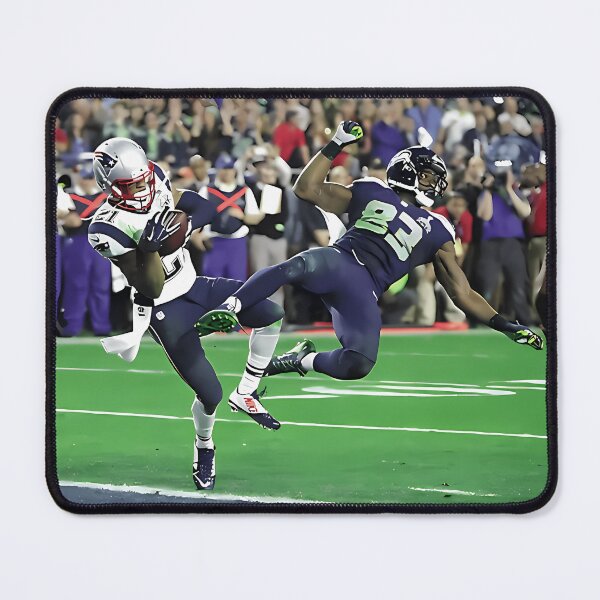 Item preview, Malcolm Butler Goal Line Interception Football designed and sold by MeltedKitty.