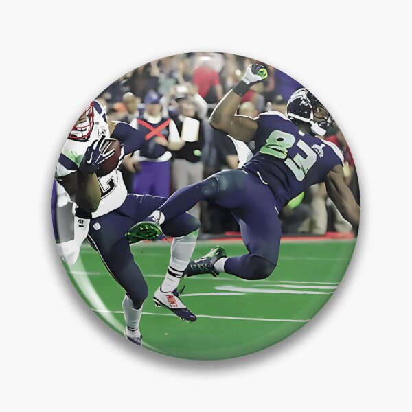 Item preview, Malcolm Butler Goal Line Interception Football designed and sold by MeltedKitty.