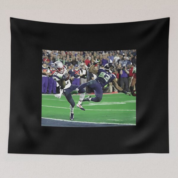 Item preview, Malcolm Butler Goal Line Interception Football designed and sold by MeltedKitty.