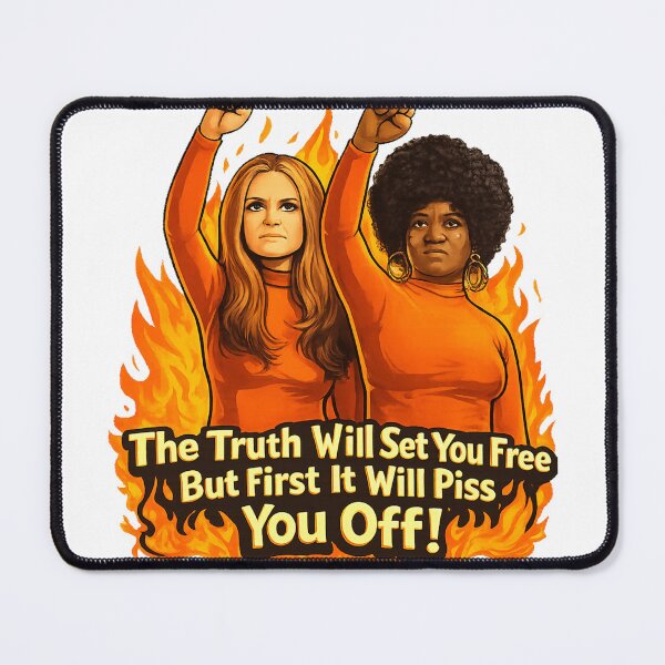 Item preview, Gloria Steinem The Truth Will Set You Free But First It Will Piss You Off designed and sold by francous03.