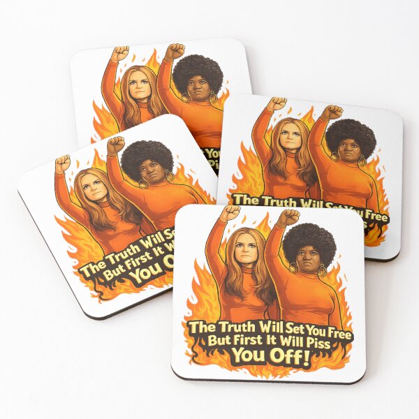 Item preview, Gloria Steinem The Truth Will Set You Free But First It Will Piss You Off designed and sold by francous03.