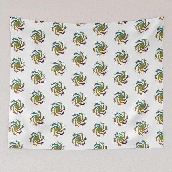 Item preview, Galactic Ant Spiral Sticker – Psychedelic Design for Abstract Art Lovers designed and sold by bsbd-action.