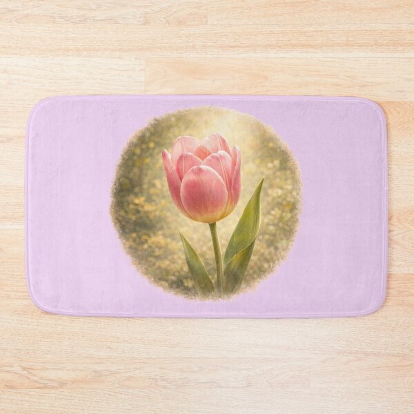 Item preview, Elegant Spring Tulip – Graceful Floral Portrait designed and sold by TheJoyfulPen.