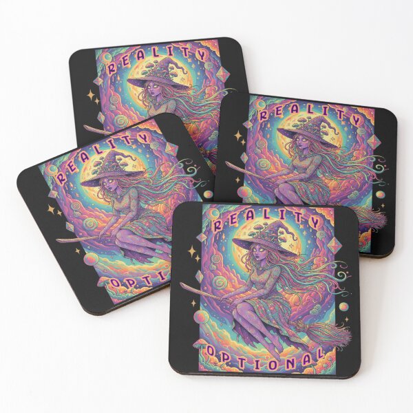Item preview, Psychedelic Witch - Reality Optional designed and sold by Shy Fractal Designs.