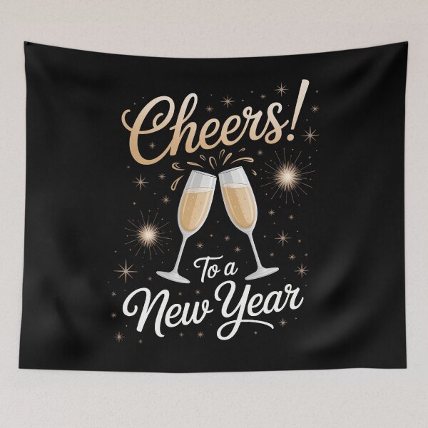 Item preview, Cheers ! To a New Year designed and sold by EllenJast.