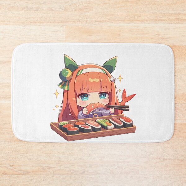 Item preview, Silence Suzuka Uma Musume Pretty Derby Kawaii Sushi Moment designed and sold by Spraykart.