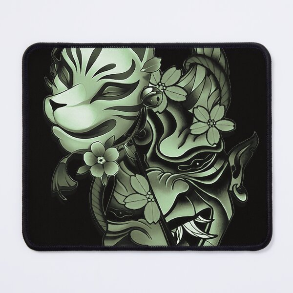 Item preview, Traditional Japanese Kitsune and Hannya Mask Design Vol.10 designed and sold by Bspaces.