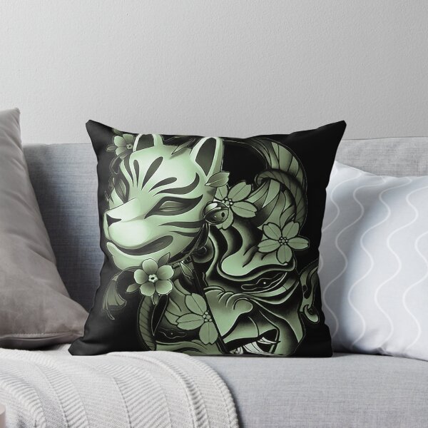 Item preview, Traditional Japanese Kitsune and Hannya Mask Design Vol.10 designed and sold by Bspaces.