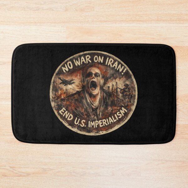 Item preview, No War on Iran! End U.S. Imperialism designed and sold by DIRTYDUNNZ.