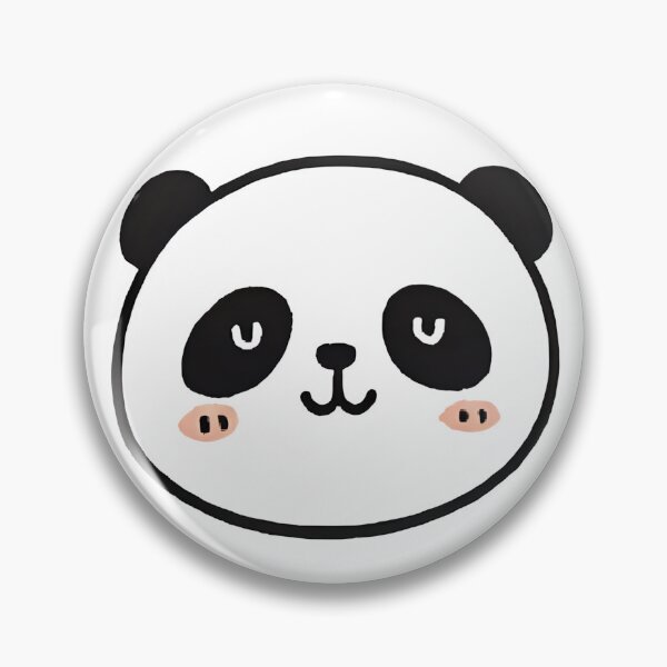 Item preview, Panda head minimalist graphic icon designed and sold by ArtEllary.