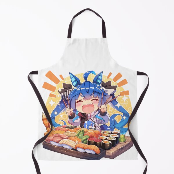 Item preview, Twin Turbo Uma Musume Pretty Derby Chibi Sushi Party Energy designed and sold by Spraykart.