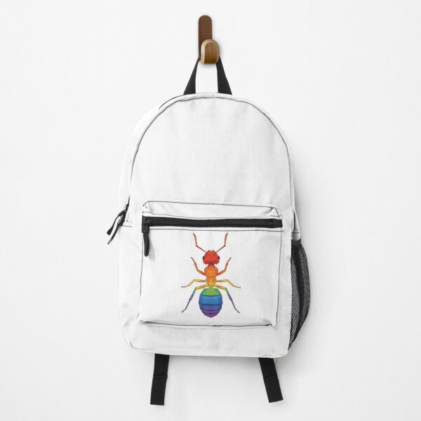 Item preview, Rainbow Ant Sticker – Low Poly Pride Design to Celebrate Diversity designed and sold by bsbd-action.