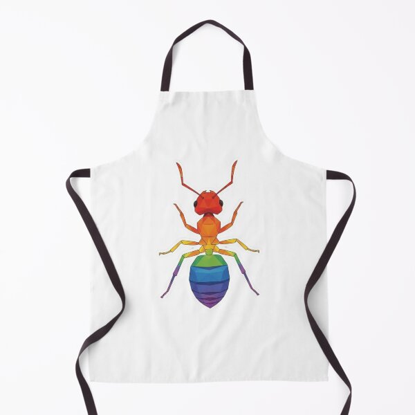 Item preview, Rainbow Ant Sticker – Low Poly Pride Design to Celebrate Diversity designed and sold by bsbd-action.