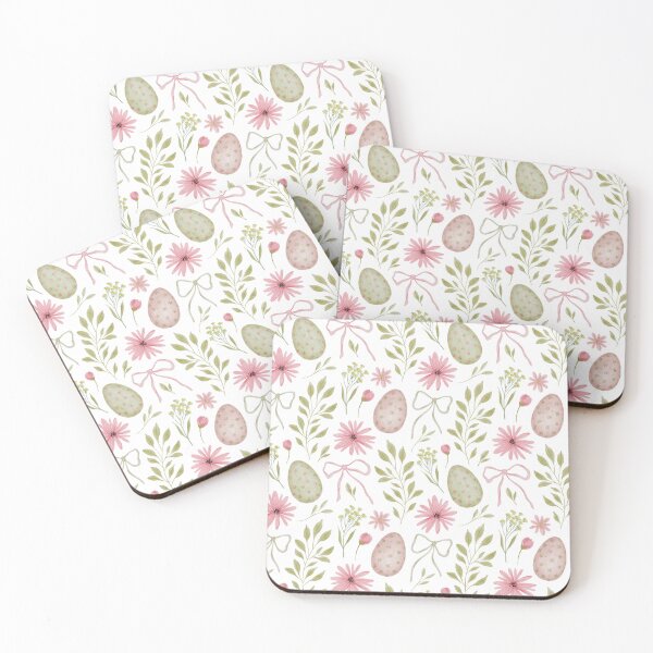 Item preview, Pastel Flowers, Bows and Easter Eggs designed and sold by AnimaliaStar.