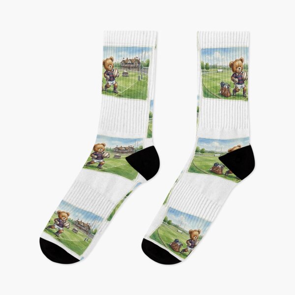 Item preview, Teddy Playing Rugby designed and sold by lockdownmind.