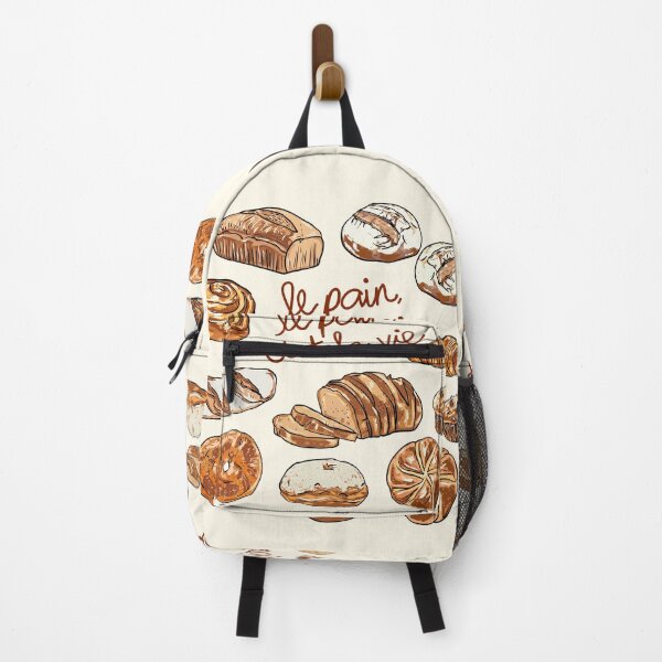 Item preview, Le Pain C’est La Vie – Bread is Life French Bakery Illustration designed and sold by MaiZephyr.
