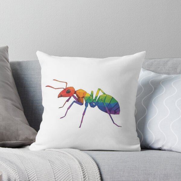 Item preview, Rainbow Worker Ant Sticker – Multicolor Art for Insect Lovers designed and sold by bsbd-action.