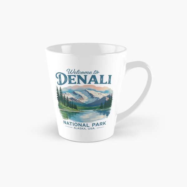 Item preview, Denali National Park Hiking Nature Lover US National Parks Vacation Alaska Mountain designed and sold by EllenJast.