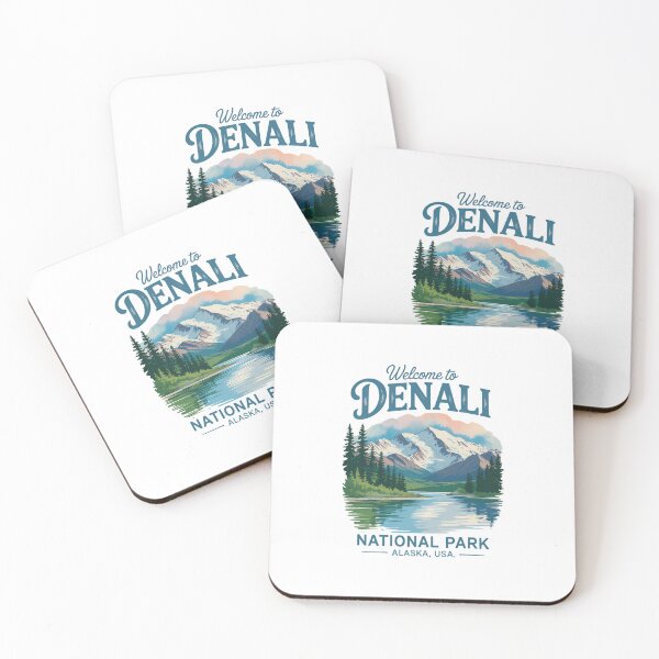 Item preview, Denali National Park Hiking Nature Lover US National Parks Vacation Alaska Mountain designed and sold by EllenJast.