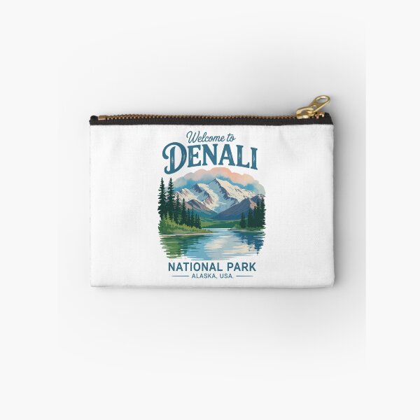 Item preview, Denali National Park Hiking Nature Lover US National Parks Vacation Alaska Mountain designed and sold by EllenJast.