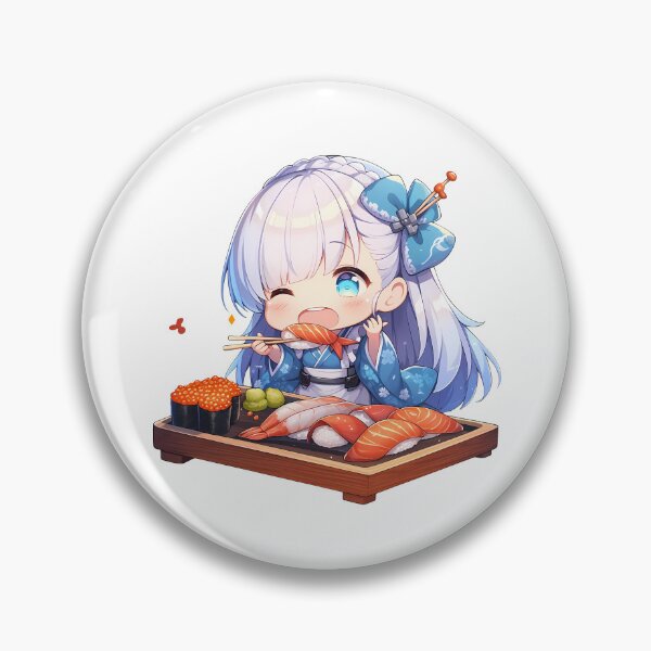 Item preview, Belfast Azur Lane Chibi Yukata Sushi Wink designed and sold by Spraykart.