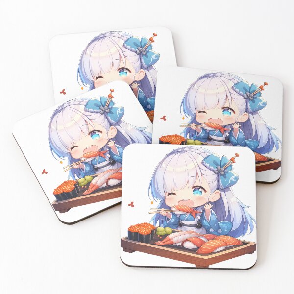 Item preview, Belfast Azur Lane Chibi Yukata Sushi Wink designed and sold by Spraykart.