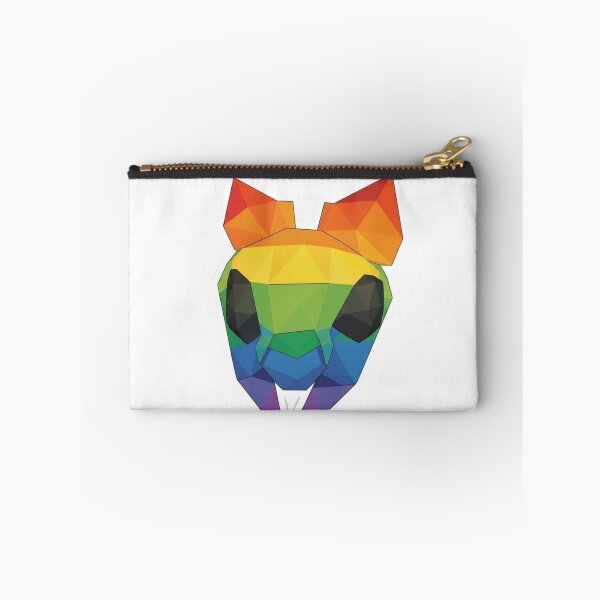 Item preview, Rainbow Insect Head Sticker – Abstract Low Poly Design for Insect Fans designed and sold by bsbd-action.