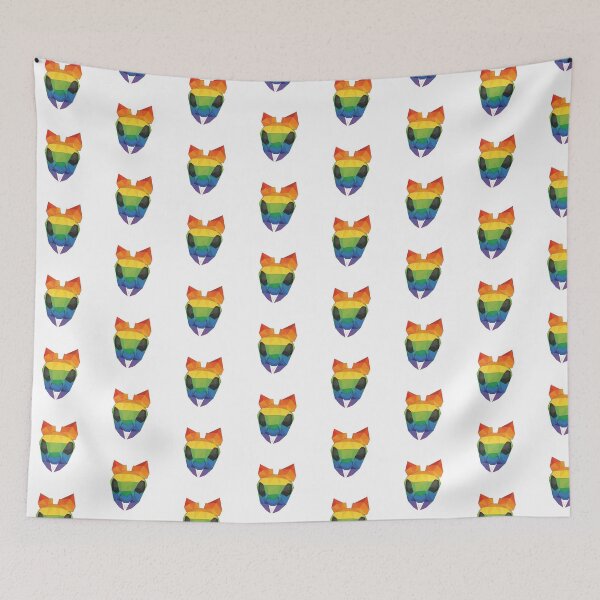 Item preview, Rainbow Insect Head Sticker – Abstract Low Poly Design for Insect Fans designed and sold by bsbd-action.