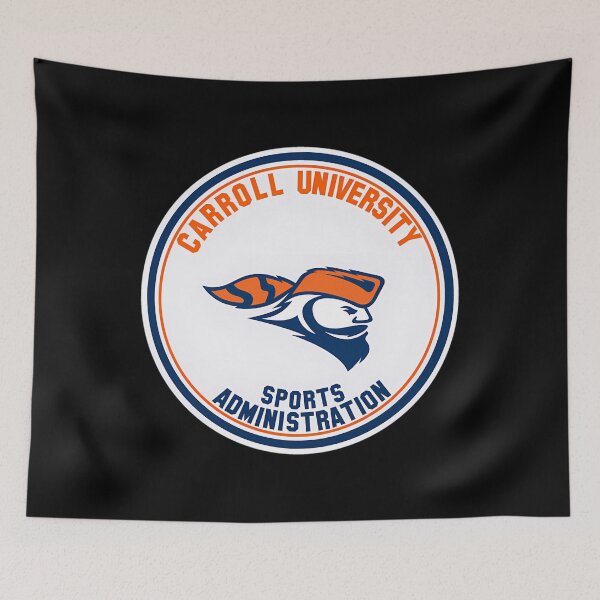 Item preview, Carroll University Sports Admin Logo designed and sold by Puvim.