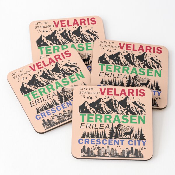 Item preview, Sarah J Maas, Acotar Velaris designed and sold by BrianOMinard.