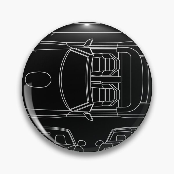 Item preview, The Mx-5 Blueprint In Black designed and sold by MeltedKitty.