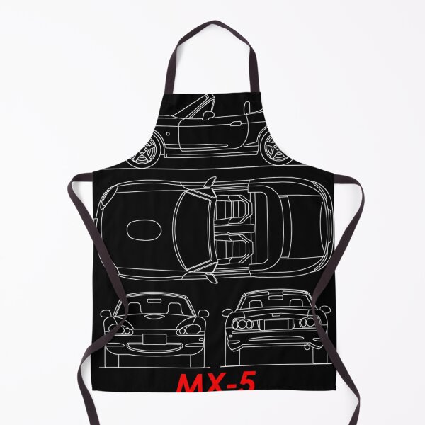 Item preview, The Mx-5 Blueprint In Black designed and sold by MeltedKitty.