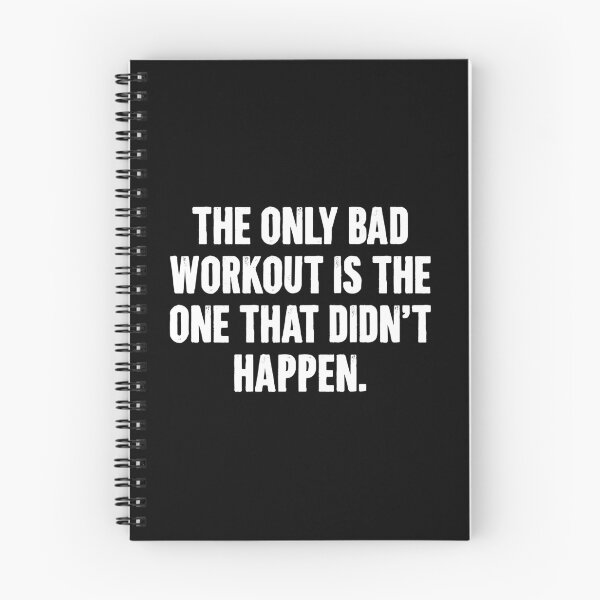 Item preview, The Only Bad Workout Is The One That Didn't Happen - Funny Gym Workout Jokes designed and sold by kafferahelma.