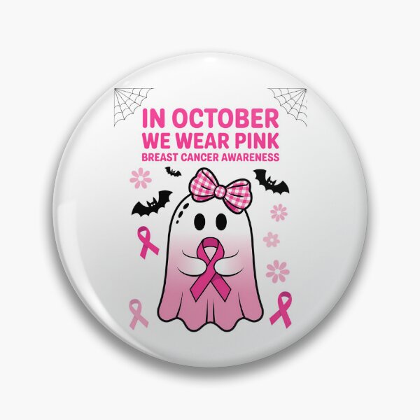 Item preview, In October We Wear Pink Breast Cancer Awareness designed and sold by EllenJast.