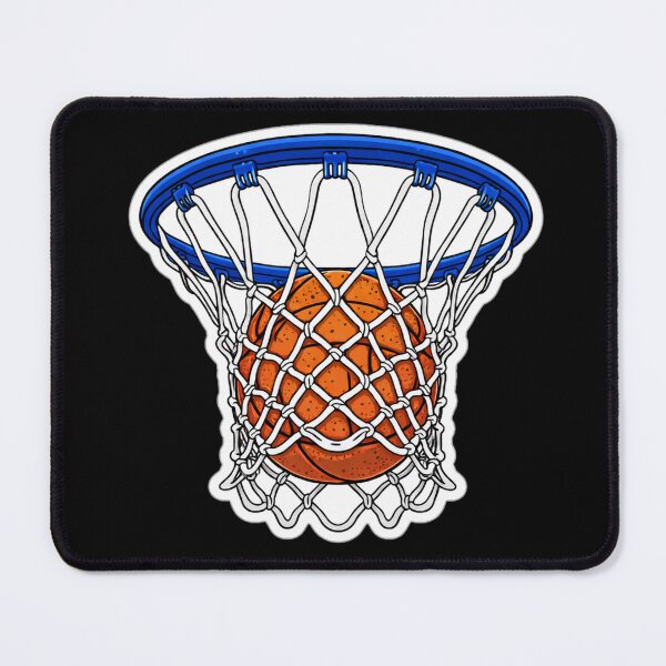 Item preview, Basketball Hoop Swoosh Sticker designed and sold by Art Lea.