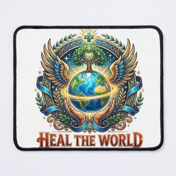 Item preview, HEAL THE WORLD designed and sold by likbatonboot.