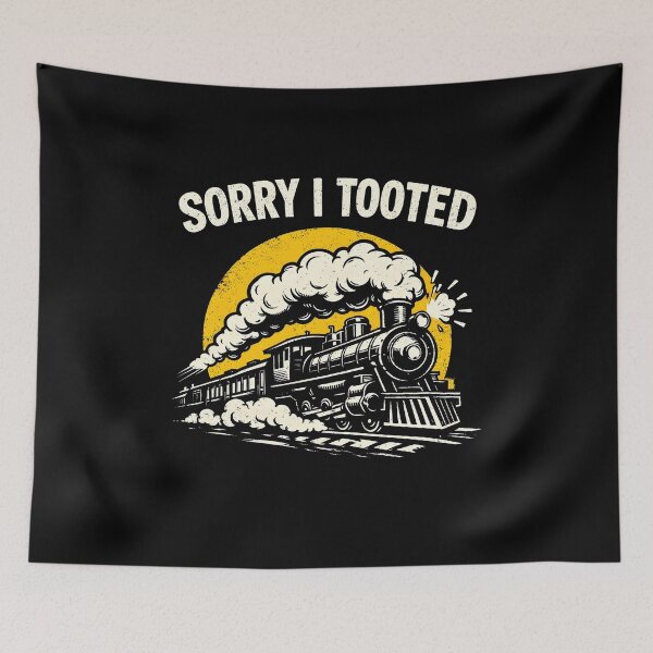 Item preview, Train Sorry I Tooted  designed and sold by JODYSMORGAN.
