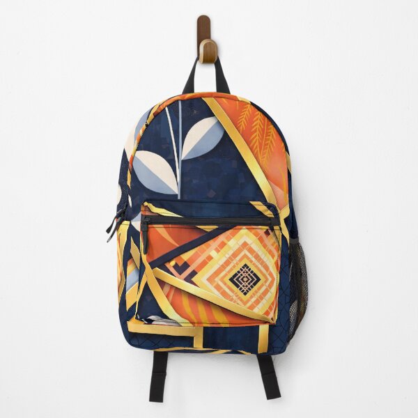 Item preview, Elegant Art Deco Geometric Floral Pattern designed and sold by Kaleidoscope Print.