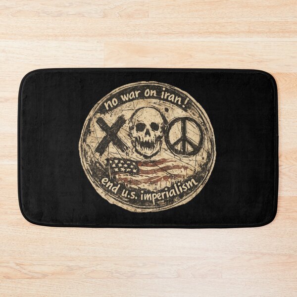 Item preview, No War on Iran! End U.S. Imperialism designed and sold by DIRTYDUNNZ.