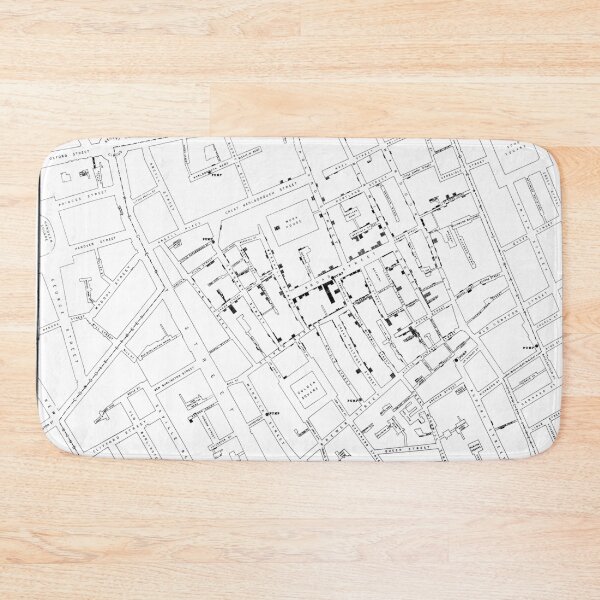 Item preview, John Snow's Cholera Map designed and sold by johnb78.