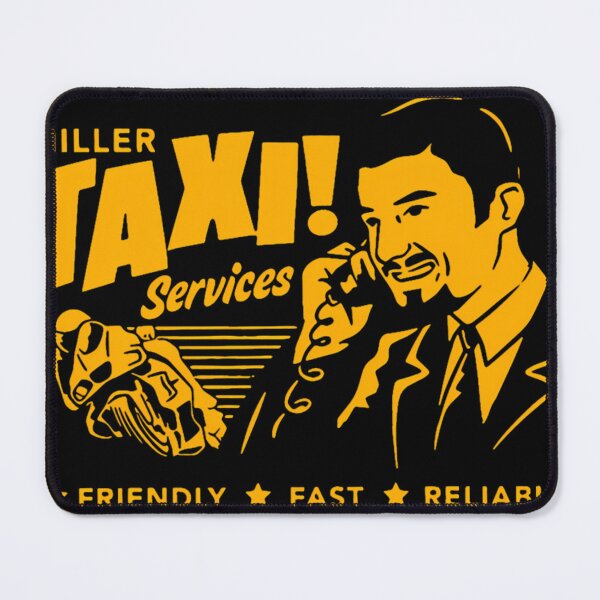 Item preview, Miller Taxi Services Friendly Fast Reliable designed and sold by MeltedKitty.