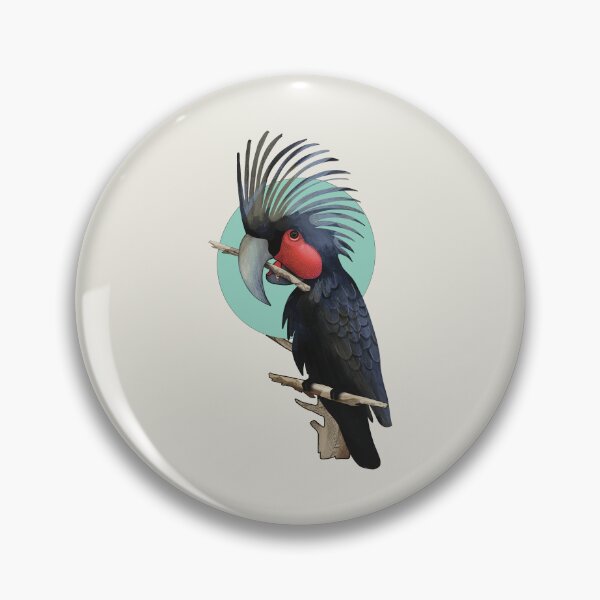 Item preview, Palm Cockatoo Australian Bird Black Parrot designed and sold by Karin Taylor.