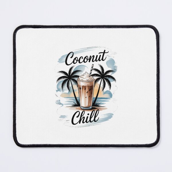 Item preview, Coconut Iced Coffee Chill Beach Summer Vibe designed and sold by IdunayaStore.